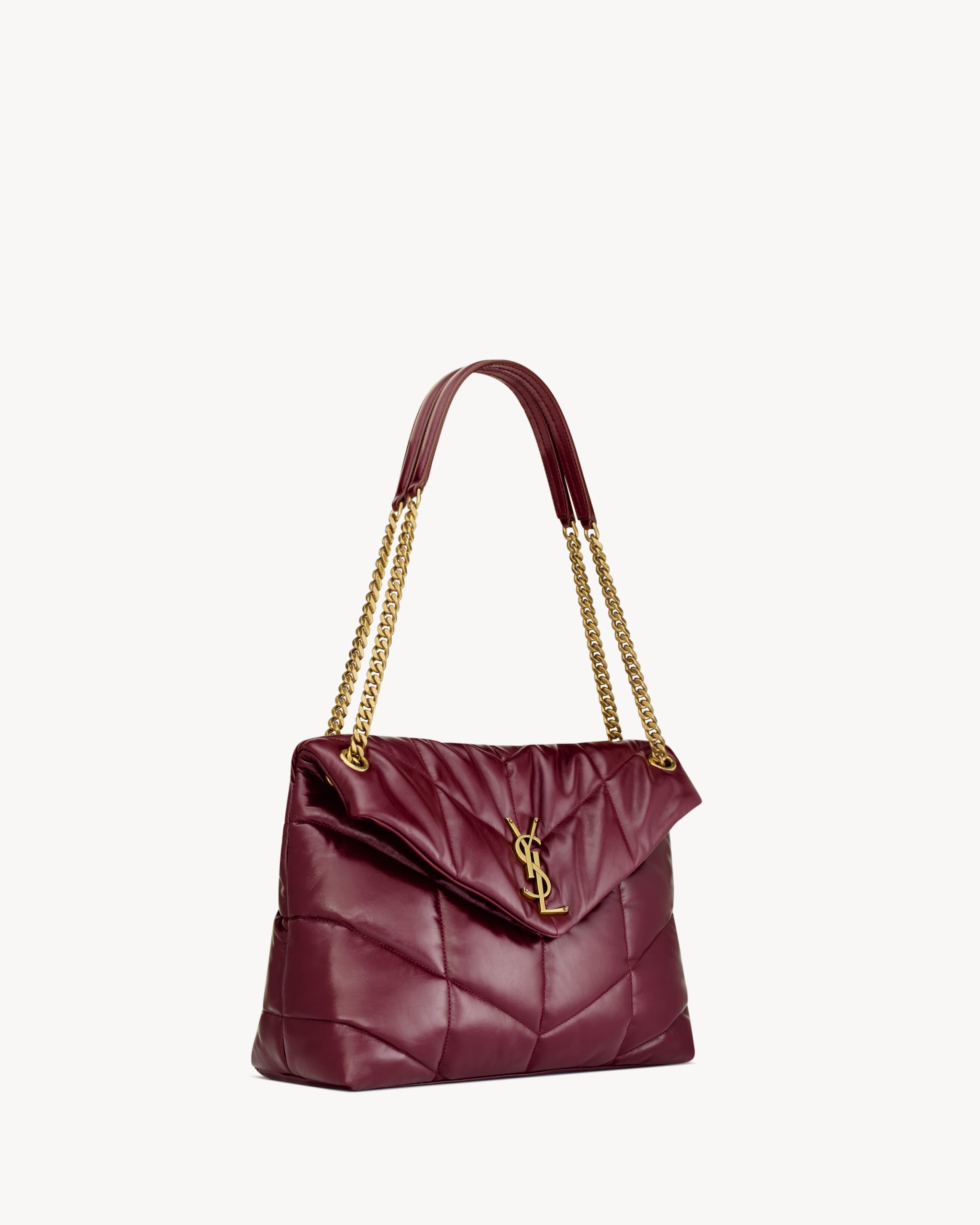 YSL PUFFER medium in shiny leather - Image 5